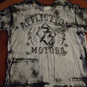 Affliction reversible tee